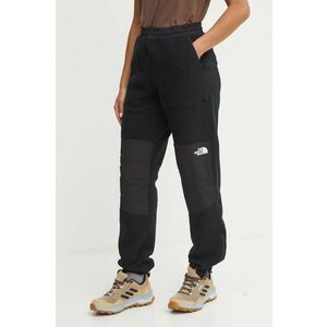 The North Face pantaloni de trening Retro Denali Pant culoarea negru, neted, NF0A88YSJK31 imagine