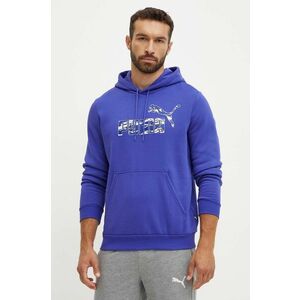 Puma bluza barbati, cu glugă, cu imprimeu, 683234 imagine