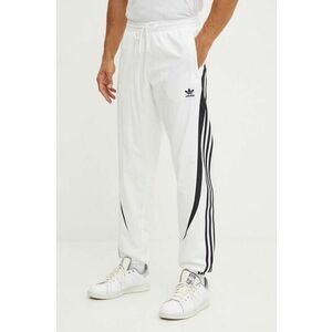 adidas Originals pantaloni de trening culoarea alb, modelator, IZ4830 imagine