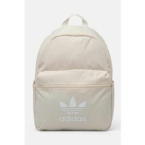 adidas Originals rucsac Adicolor culoarea bej, mare, cu imprimeu, IX7459 imagine