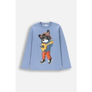 Coccodrillo longsleeve din bumbac pentru copii cu imprimeu, EVERYDAY BOY imagine