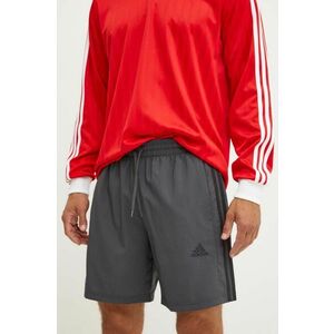 adidas pantaloni scurti Essentials Chelsea barbati, culoarea gri, JG8499 imagine