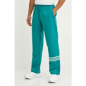 adidas Originals pantaloni de trening culoarea turcoaz, cu imprimeu, JF9159 imagine