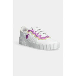 Puma sneakers pentru copii Carina 2.0 Trolls 2 culoarea alb, 398902 imagine