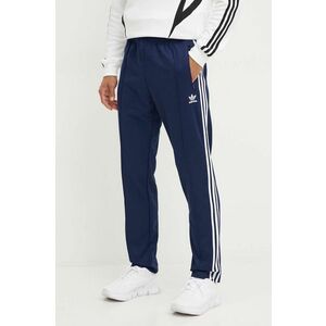 adidas Originals pantaloni de trening Adicolor Classics Beckenbauer culoarea albastru marin, cu imprimeu, IP0421 imagine