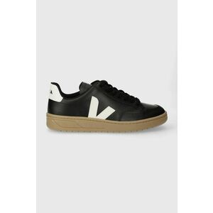 Veja sneakers din piele V-12 culoarea negru, XD0203638 imagine