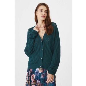 Medicine cardigan femei, culoarea verde imagine