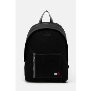 Tommy Jeans rucsac barbati, culoarea negru, mare, neted, AM0AM12626 imagine