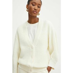 Silvian Heach cardigan RINER femei, culoarea bej, călduros, GPA24062CD imagine