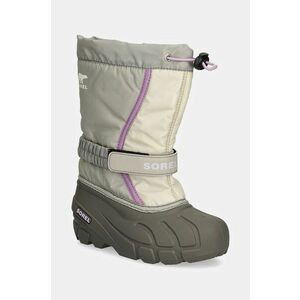 Sorel cizme de iarna copii CHILDRENS FLURRY BO culoarea gri, 2114081 imagine