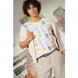 Medicine tricou barbati, culoarea bej, modelator imagine