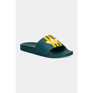 adidas Originals papuci Adilette barbati, culoarea verde, IG9268 imagine