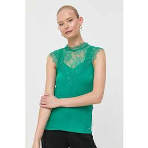 Morgan bluza femei, culoarea verde, neted imagine