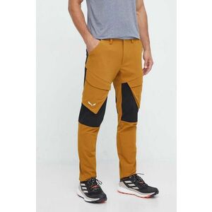 Salewa pantaloni de exterior Puez culoarea maro imagine