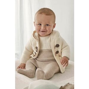 Mayoral Newborn cardigan copii culoarea bej, 2303 imagine