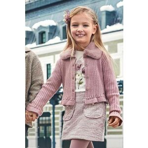 Mayoral cardigan copii culoarea roz, 4362 imagine