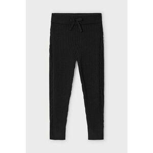 Mayoral leggins copii culoarea negru, neted, 10812 imagine