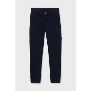 Mayoral pantaloni copii worker culoarea albastru marin, neted, 7535 imagine