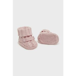 Mayoral Newborn pantofi pentru bebelusi culoarea roz, 9798 imagine