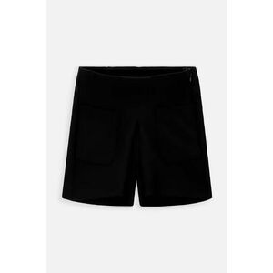 Coccodrillo pantaloni scurti copii culoarea negru, neted, BACK TO SCHOOL GIRL imagine