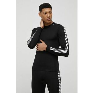 Helly Hansen longsleeve funcțional culoarea negru imagine