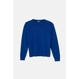 United Colors of Benetton pulover de bumbac pentru copii light, 1294C106Y imagine