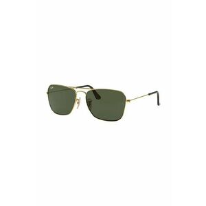 Ray-Ban ochelari de soare CARAVAN culoarea auriu, 0RB3136 imagine