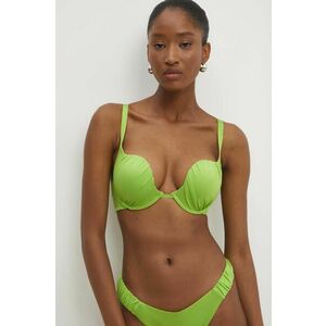 Answear Lab sutien de baie culoarea verde, cupa rigidizata imagine