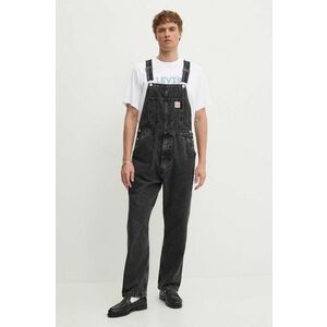 Levi's salopete din denim culoarea negru, RT OVERALL imagine