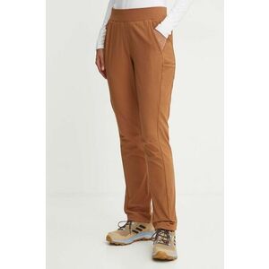 Columbia pantaloni de exterior Leslie Falls culoarea maro, 2087034 imagine