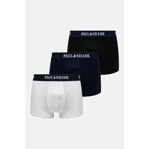 Paul&Shark boxeri 3-pack barbati, culoarea albastru marin, 11315105 imagine