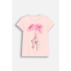 Coccodrillo tricou copii culoarea roz, EVERYDAY GIRL imagine