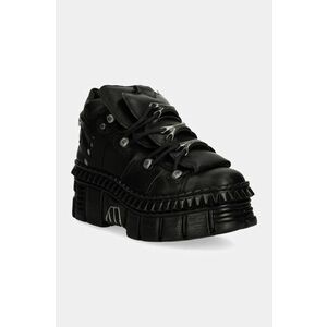 New Rock sneakers CRUST NEGRO + TOWER CASCO NEGRO culoarea negru, M-WALL106-S13 imagine