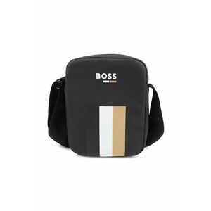 BOSS borseta copii culoarea negru, J51590 imagine