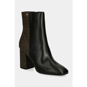 MICHAEL Michael Kors botine Hazel femei, culoarea negru, cu toc drept, 40F4HZHEFL.007 imagine