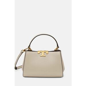 Tory Burch poseta de piele Eleanor culoarea bej, 159379 imagine