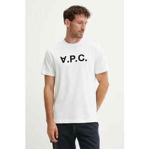 A.P.C. tricou din bumbac t-shirt standard grand vpc GOTS cu imprimeu, COHBM.M26384 imagine