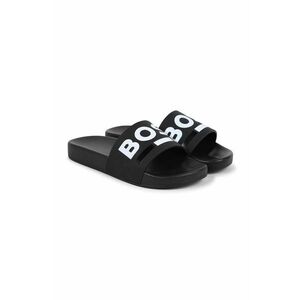 BOSS slapi copii Aqua Slides culoarea negru, J51320 imagine