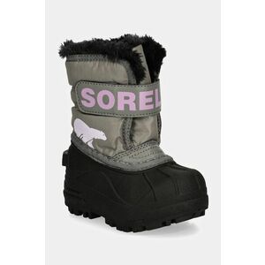 Sorel cizme de iarna copii TODDLER SNOW COMMAND culoarea gri, 2114102 imagine