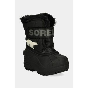 Sorel cizme de iarna copii TODDLER SNOW COMMAND culoarea negru, 2114102 imagine