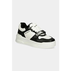 Karl Lagerfeld sneakers din piele KREW MAX culoarea alb, KL63321 imagine