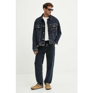 Iceberg geaca jeans barbati, culoarea albastru marin, de tranzitie, O080 0539 imagine