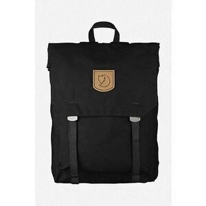 Fjallraven rucsac Foldsack No. 1 culoarea negru, mare, neted, F24210.550 imagine