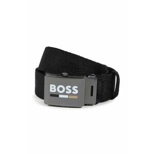 BOSS curea copii culoarea negru, J51575 imagine