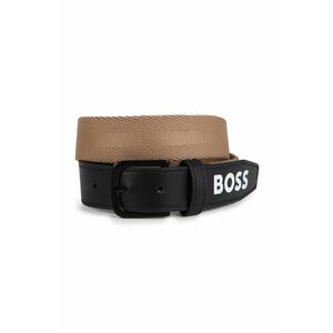 BOSS curea copii culoarea negru, J51573 imagine