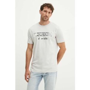 Iceberg tricou din bumbac barbati, culoarea gri, cu imprimeu, F017 6307 imagine