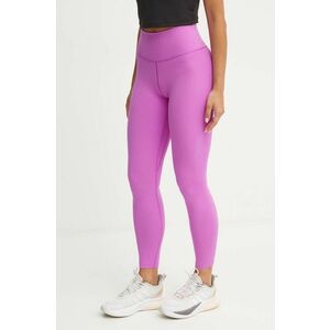 adidas Performance jambiere de yoga All Me culoarea roz, neted, IX0187 imagine