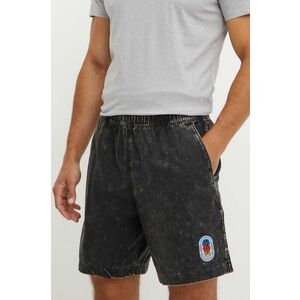 adidas Originals pantaloni scurti din bumbac culoarea gri, IZ2548 imagine