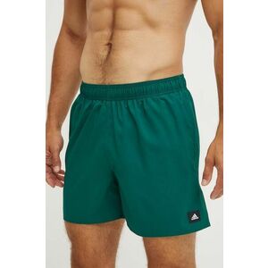 adidas Performance pantaloni scurti de baie Solid CLX culoarea verde, IX7582 imagine