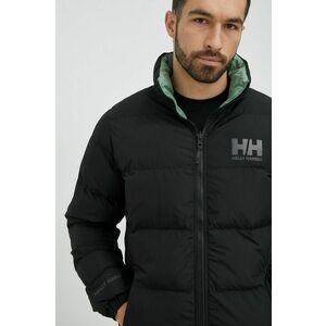 Helly Hansen geacă reversibilă barbati, culoarea negru, de iarna imagine